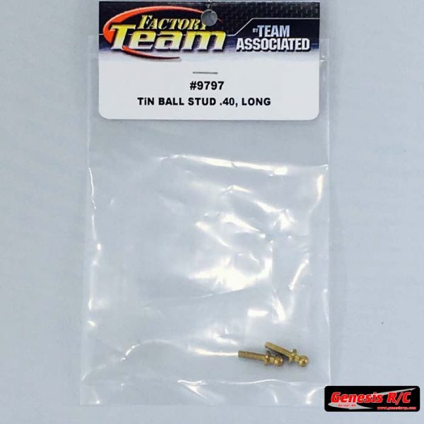 Associated Electronics 9797 - TIN BALL STUDS 4-40X.40 L