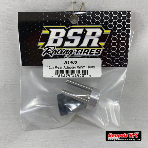 BSR A1400 - 12th Rear Truing adapter 6mm Hudy