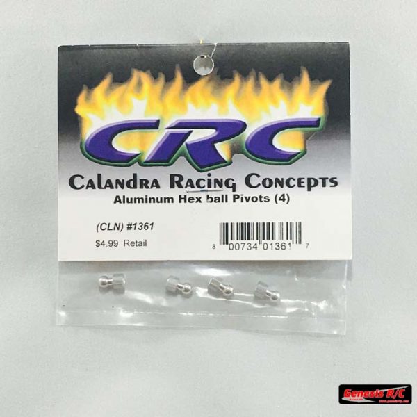 CRC 1361 - Aluminum Hex ball Pivots (4)