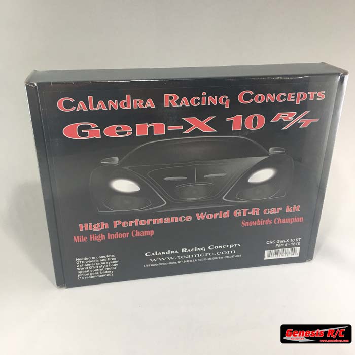 Genesis Rc Raceway Crc 1810 Gen X 10 Rt World Gt R Car Kit