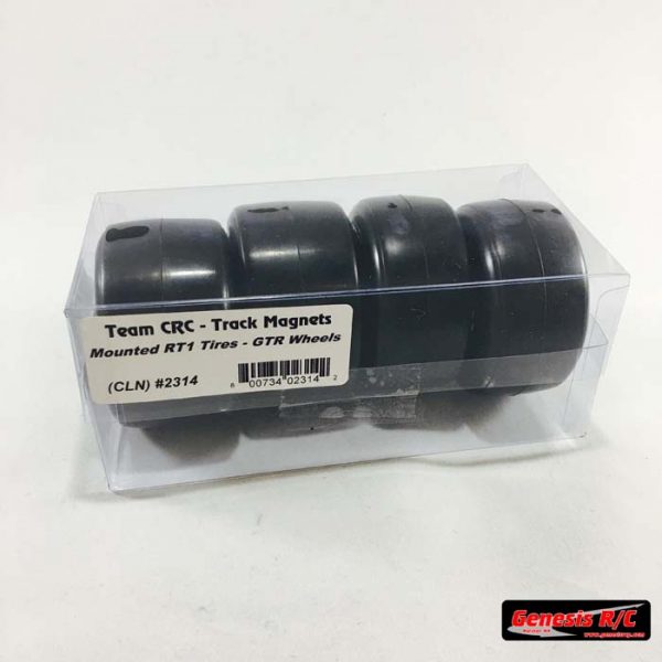 CRC 2314 - Mounted RT-1 rubber tires on GTR rims (4)