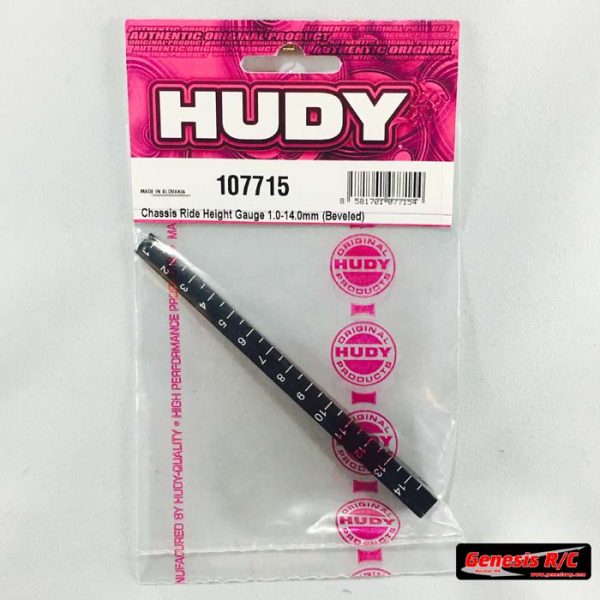 Hudy 107715 - CHASSIS RIDE HEIGHT GAUGE 0 MM TO 15 MM (BEVELED)