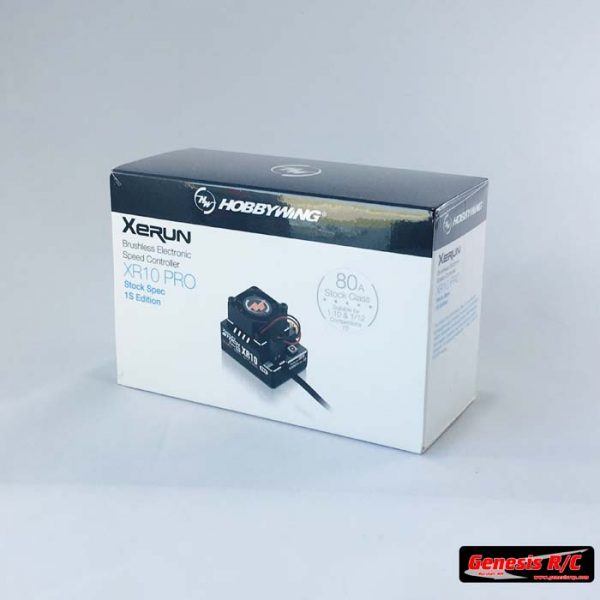 Hobbywing 30112751 - XR10 Pro Stock Spec ESC series (1s)