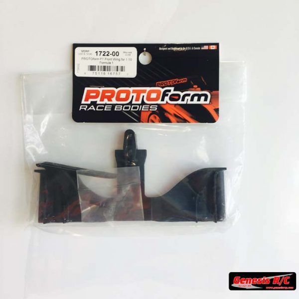 Protoform 1722-00  F1 Front Wing 1/10 Formula 1