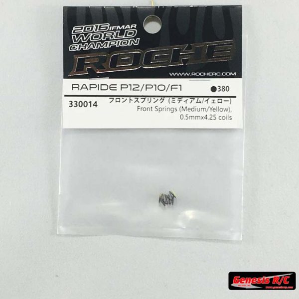 Roche 330014 - Front Springs (Medium), 0.5mmx4.25 coils