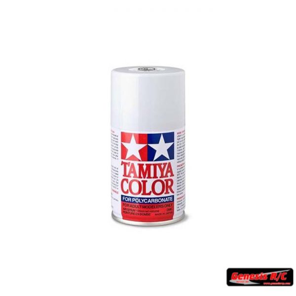 Tamiya 86001 - PS-1 Polycarbonate Spray White 3 oz