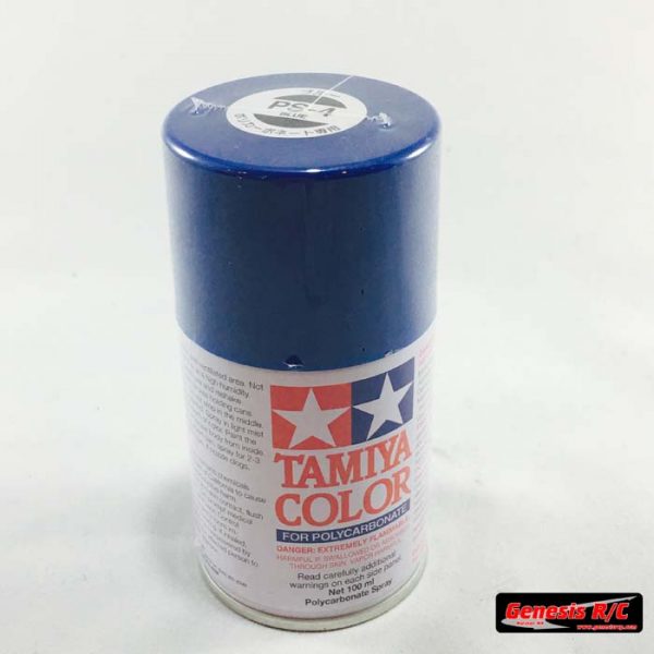 Tamiya 86004 - PS-4 Polycarbonate Spray Blue 3 oz