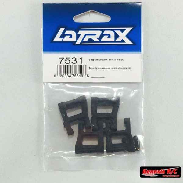 Traxxas 7531 - SUSPENSION ARMS, F & R (4)
