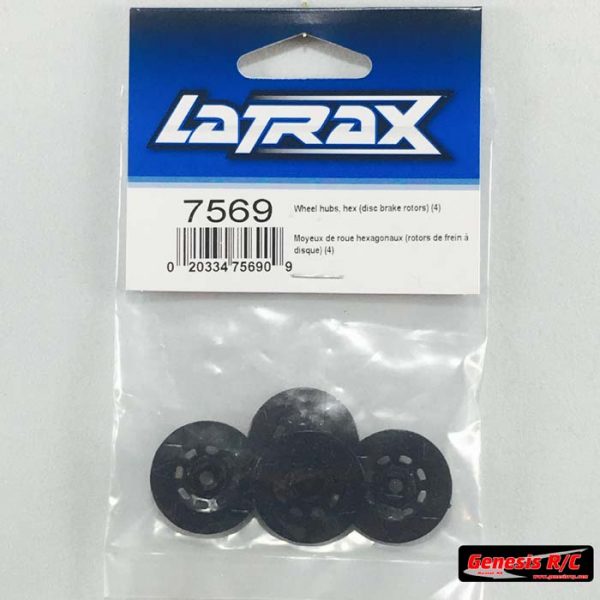 Traxxas 7569 - Wheel hubs, hex (disc brake rotors) (4)