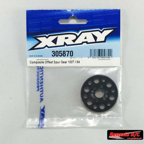 Xray 305870 - OFFSET SPUR GEAR 100T / 64