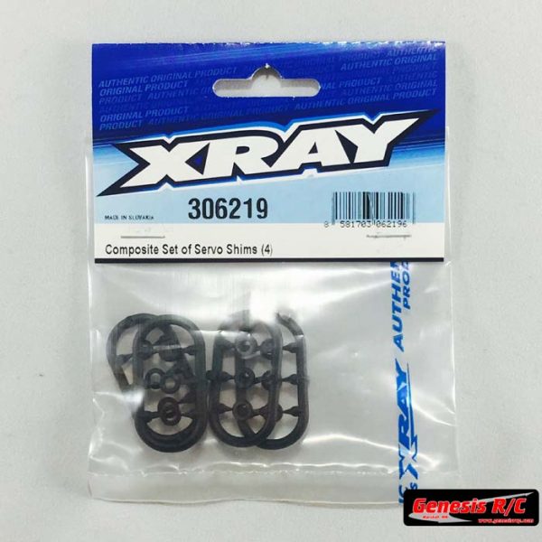 Xray 306219 -  COMPOSITE SET OF SERVO SHIMS (4)