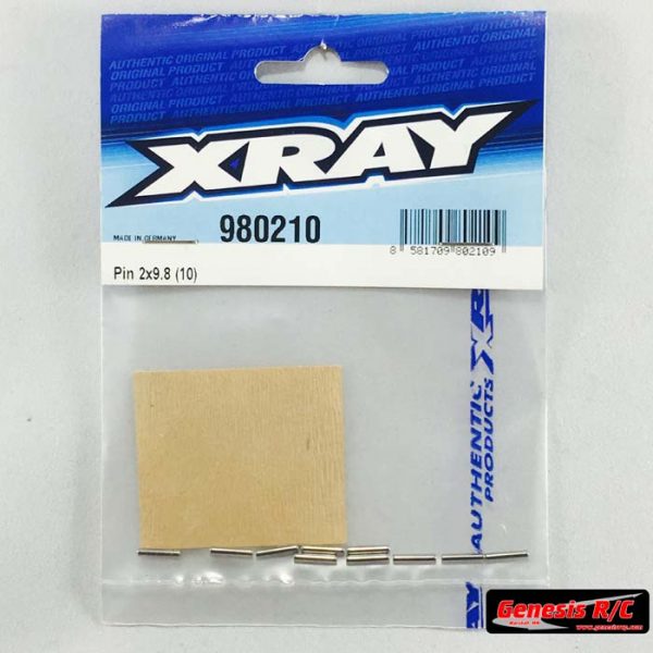 Xray 980210 - PIN 2x9.8  (10)