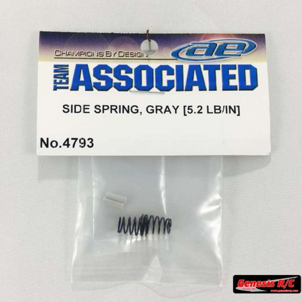 Associated Electronics 4793 -  Side Spring Gray 5.21lbs RC10F6