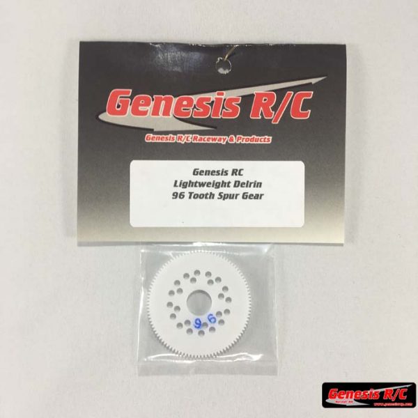 Genesis R/C GRC696 -  Light Weight Delrin 96Tooth Spur Gear 3/32 Diff Balls