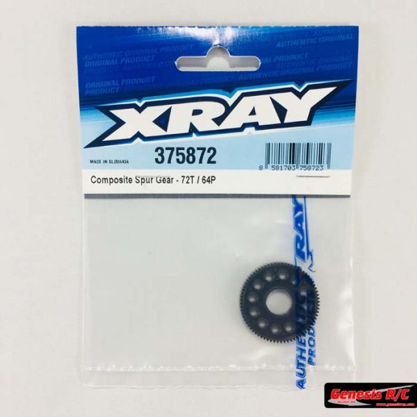 Xray 375872 - COMPOSITE SPUR GEAR - 72T / 64P