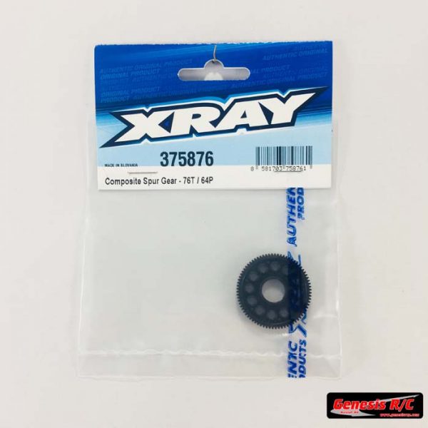 Xray 375876 - COMPOSITE SPUR GEAR - 76T / 64P