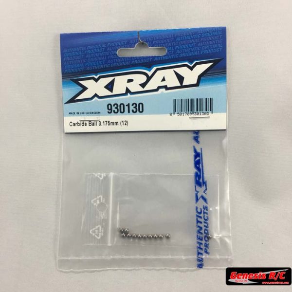 Xray 930130 - Carbide Ball 3.175mm (12)