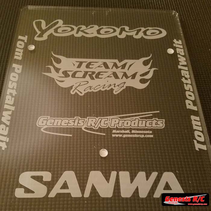 custom rc pit boards