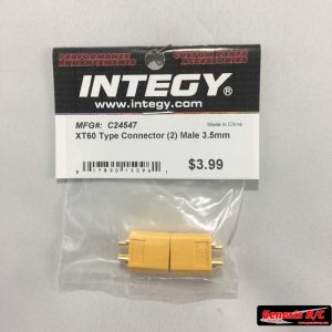 Integy C24547 - XT60 Connector (2) Male 3.5mm