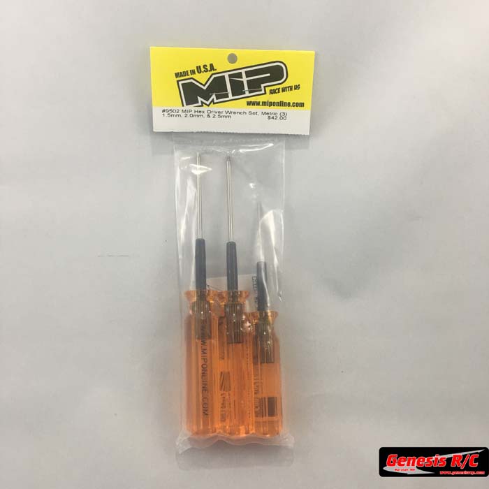 MIP 9502 - Metric Hex Wrench Set (3)