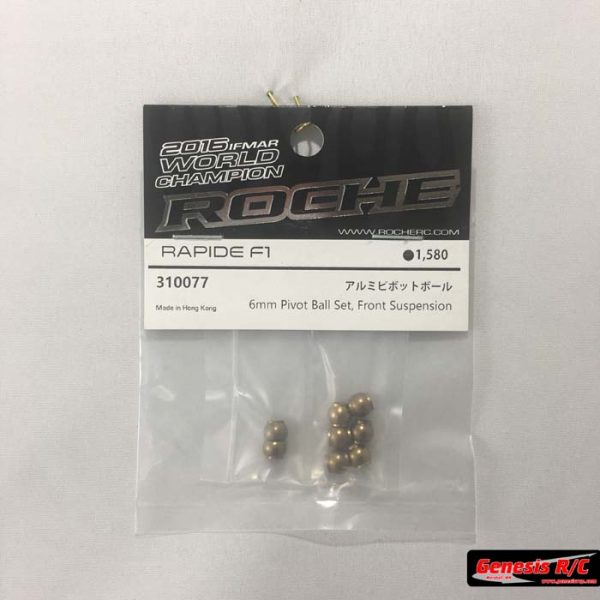 Roche 310077 - 6mm Pivot Ball Set, Front Suspension