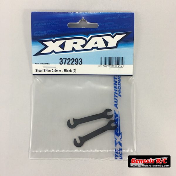 Xray 372293 - STEEL SHIM 0.4MM - BLACK (2)