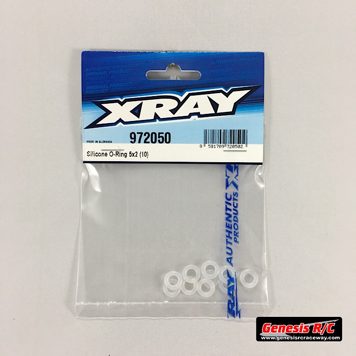 XRAY Silicone O-Ring 5X2 (10) 972050 XRAY Silicone O-Ring 5X2 (10) 972050