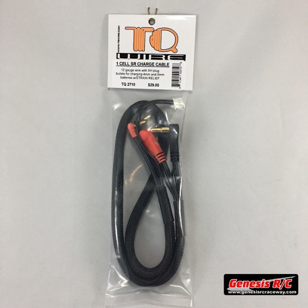 TQ Racing 2710 -  Complete Charging Cable 1-Cell iChargers with Strain Relief