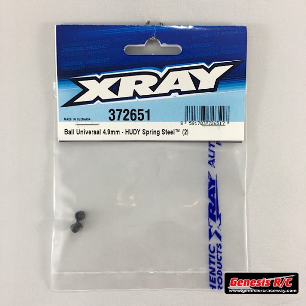 Xray 372651 - BALL UNIVERSAL 4.9 MM - HUDY SPRING STEEL (2)