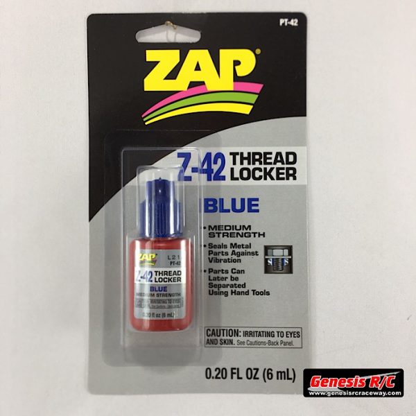 Zap PT42 - ZAP Z-42 Blue Thread Lock .20oz
