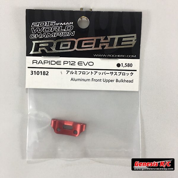 Roche 310182 - Rapide P12 EVO Aluminum Front Upper Bulkhead