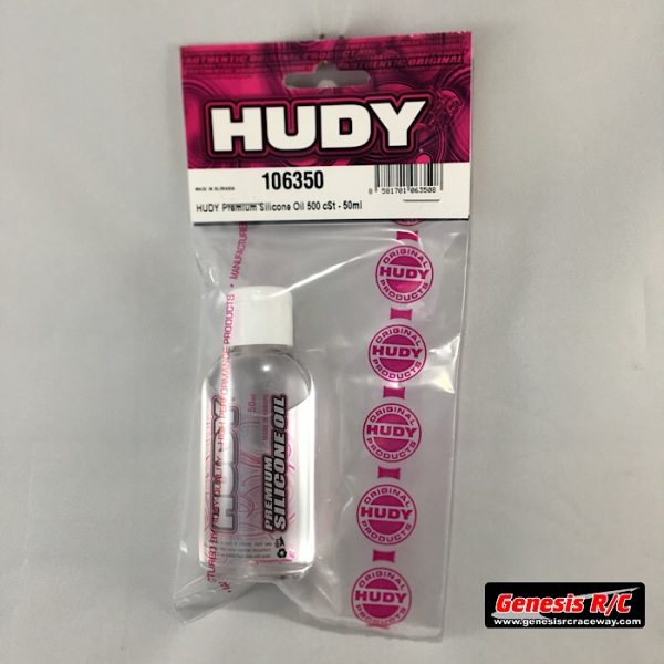 Hudy 106350 - HUDY ULTIMATE SILICONE OIL 500 cSt - 50ML