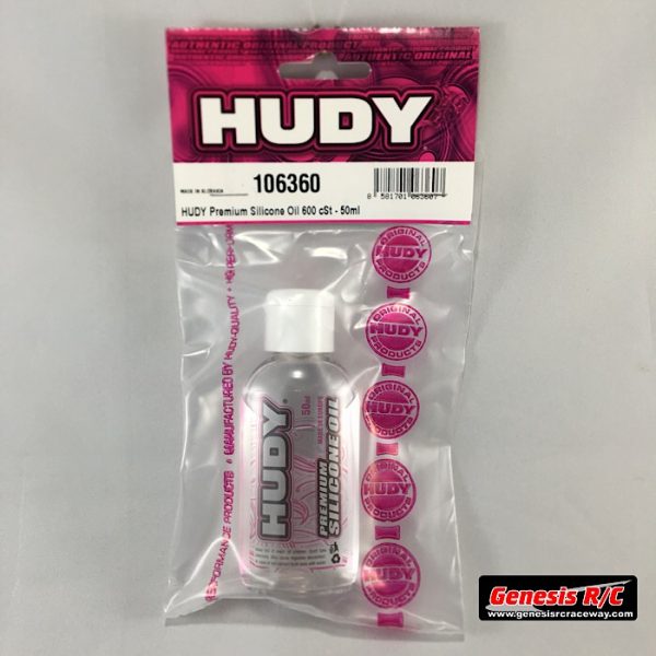 Hudy 106360 - HUDY ULTIMATE SILICONE OIL 600 cSt - 50ML