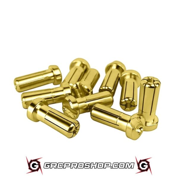1Up 190406 - Racing LowPro 5mm Bullet Plugs - 10pcs