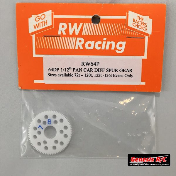 RW Gears RW64P78 - RW Racing 64P 78t Spur gear