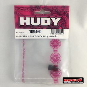 Hudy 109460 - Alu Nut M3 For 10th & 2th Pan Car Set-up System