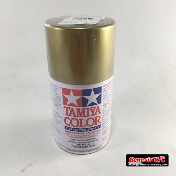 Tamiya 86013 - PS-13 Polycarbonate Spray Gold 3 oz