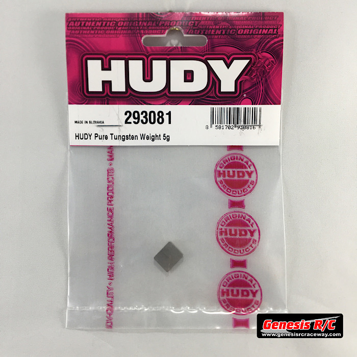 5G HUD293081 Hudy Pure Tungsten Weight 