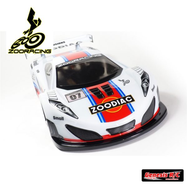 Zoo Racing ZOO000705 - Zoodiac USGT Body 1/10 Electric Touring Car Racing 190mm Ultra Lightweight 0.5mm