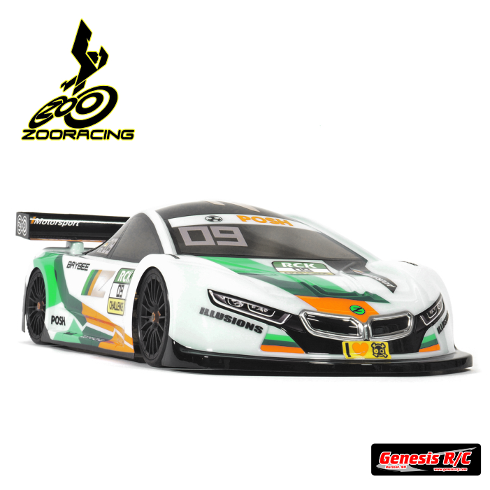 190mm touring car body