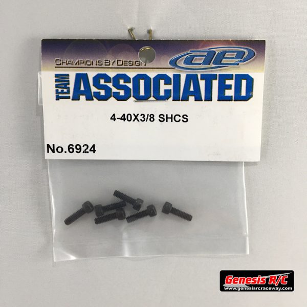 Associated Electronics 6924 - Socket Head Cap Screw 4-40 x 3/8