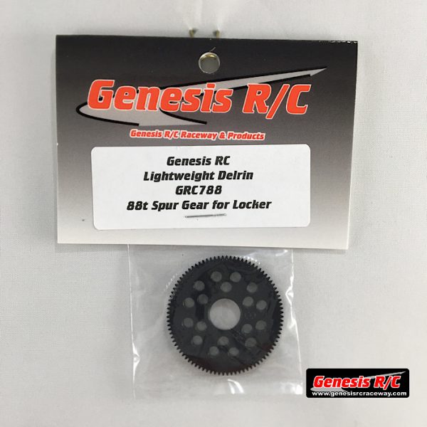 Genesis R/C GRC788 -  Light Weight Delrin 88Tooth Spur Gear 1/8 Diff Balls