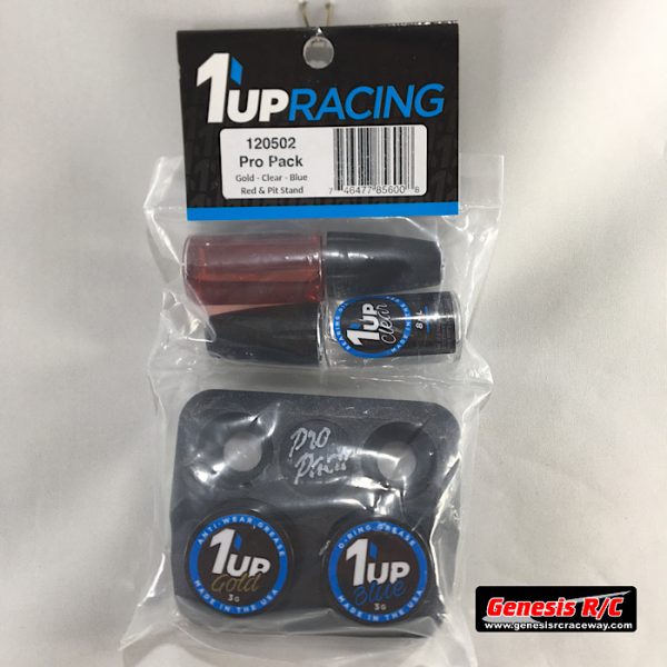 1Up 120502 - Pro Pack with Pit Stand, Bearing & CV Oil, Oring & Antiwear Grease