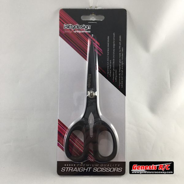 Bitty Design SS37973S - Bitty Design Straight Polycarbonate Scissors
