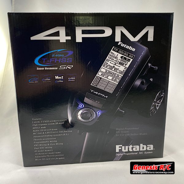 Futaba 010043883 - 4PM 4-Channel 2.4GHz T-FHSS Radio System w/R304SB Receiver
