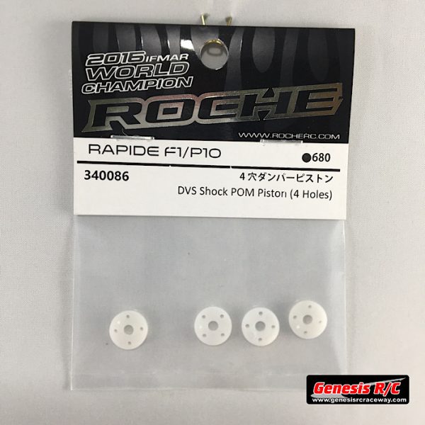Roche 340086 - Rapide DVS-V2 Shock POM Piston (4 Holes)