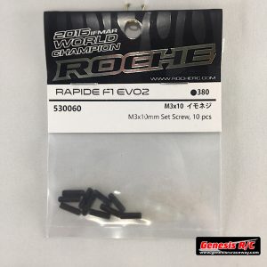 Roche 530060 - M3x10mm Set Screw, 10 pcs