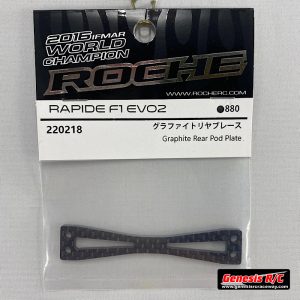 Roche 220218 - Rapide F1 EVO2 Graphite Rear Pod Plate