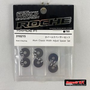 Roche 310215 - F1 Aluminum Chassis Width Adjust Spacer Set