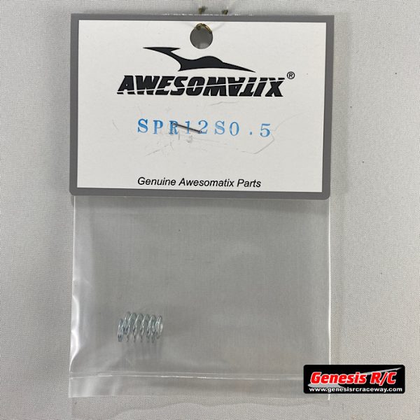 Awesomatix - AWEA12-SPR12S0.5 - Side Spring C0.5 x 2 Color Silver